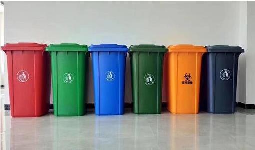 环卫昭通塑料垃圾桶标识你懂吗？